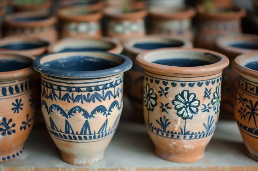 How to Paint Terracotta Pots With Patterns