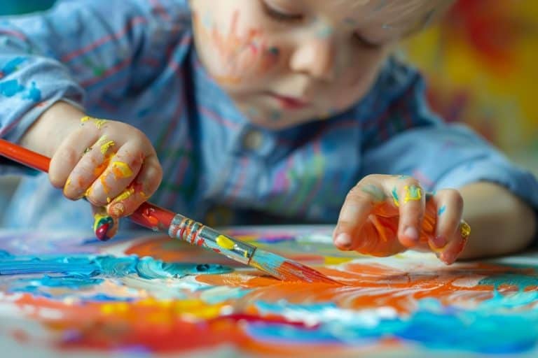  Einfache Malideen für Kinder - Die besten Kunstprojekte 