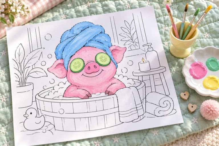 Cute Coloring Pages - 39 Free Sheets to Print